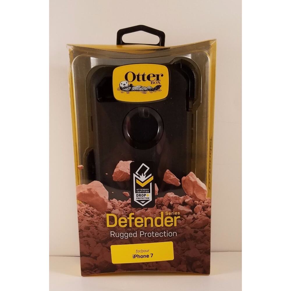 NEW Otterbox Defender for Apple iPhone 7 Case Rugged Cover Protection Belt Clip